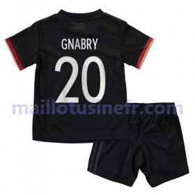 Maillot de Foot Allemagne Serge Gnabry 20 Extérieur UEFA EURO 2020 - Enfant
